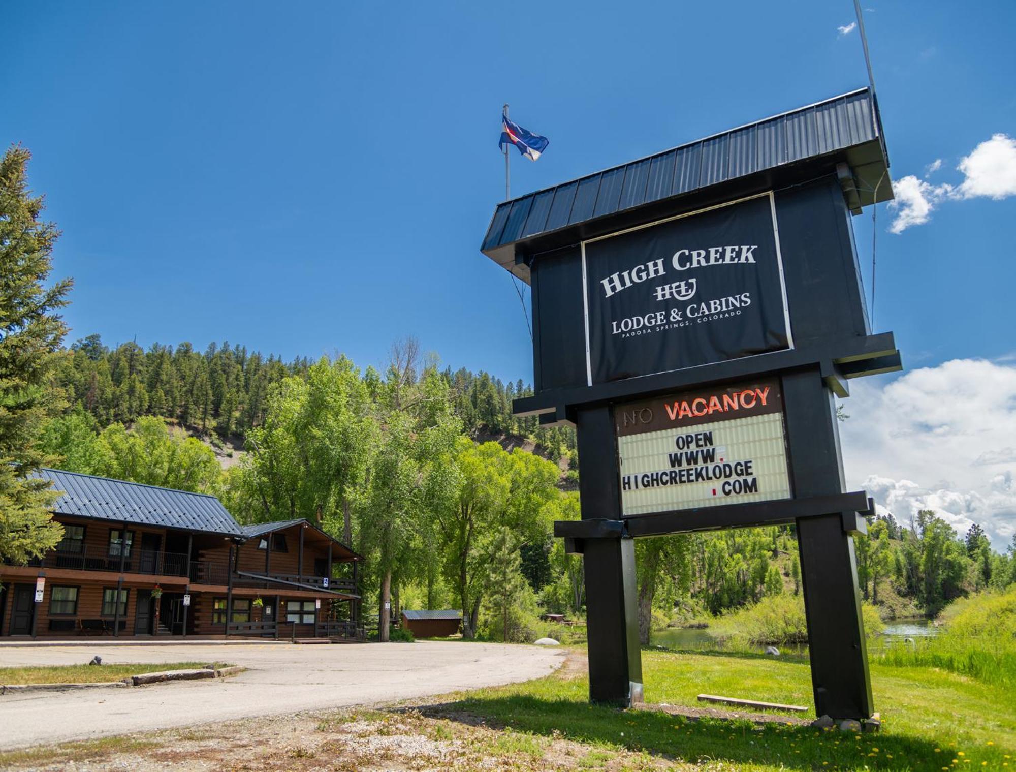 High Creek Lodge And Cabins Pagosa Springs Exterior photo